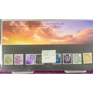 Royal Mail Definitive Stamps Pack No. 73 Featuring England Scotland Wales & Nort